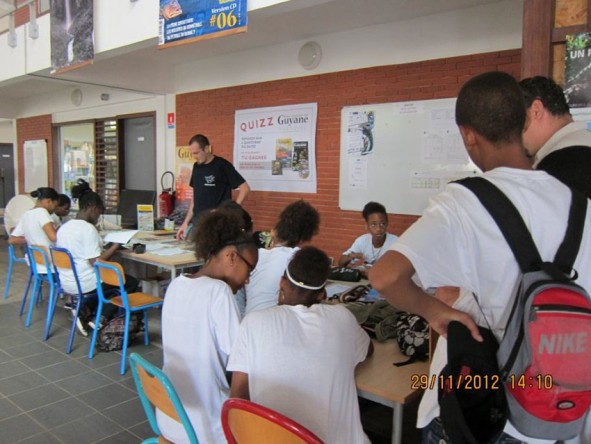 Fête de la Science à Cayenne : Stand de Quizz « Une saison en Guyane »