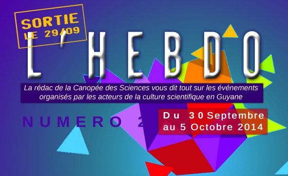 HEBDO #2 : programme FDS de la semaine